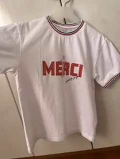 SOMETHING ロゴプリント Tシャツ ホワイト