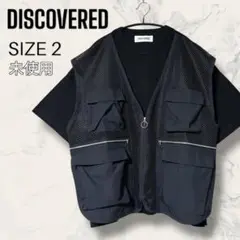 【未使用】 DISCOVERED フィッシング ベスト ビッグTシャツ