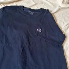 Champion 半袖Tシャツ ネイビー