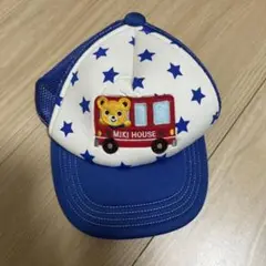 MIKI HOUSE 星柄キャップ Sサイズ