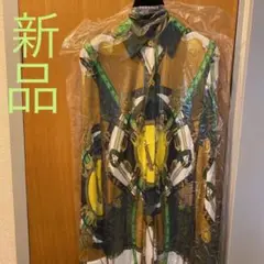 新品 VERSACE ロング シャツワンピース 定価23万程