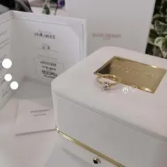 ブシュロン セルパンボエム ソリテールダイヤモンドリング 48 k18ゴールド