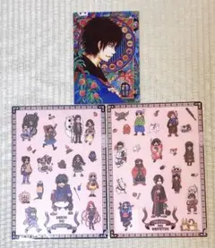 江口夏美 原画展 クリアファイル 出禁のモグラ 鬼灯の冷徹 3枚セット