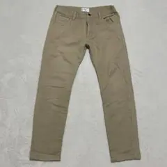 ikka イッカ◇チノパン カジュアルパンツ スキニー ベージュ シンプル M