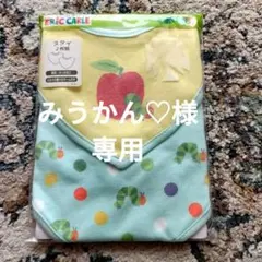 【新品・未使用】はらぺこあおむし ERICK CARLE スタイ 2枚セット