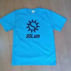 SOLum 水色 シャツ　メンズ Sサイズ