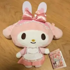 サンリオ　バースデーラビットメイドぬいぐるみ　マイメロディ
