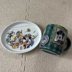 ディズニーランド　35周年　お皿マグカップセット