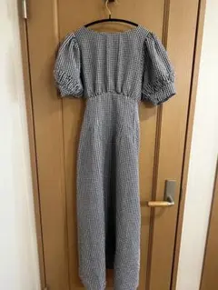ギンガムチェックワンピース