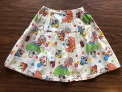 美品　リバイガールズ　レトロ　きのこ柄　スカート　120cm