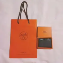 HERMES ピアス シルバー
