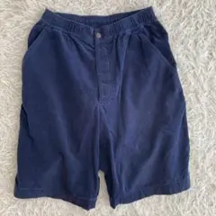 【サイズＳ】ネペンテス　HOGGS　ハーフパンツ　ネイビー