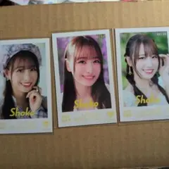 瀧脇笙古　ミニフォト　vol.9 3枚セット