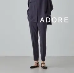 ADORE スフレジョーゼットパンツ 黒 約3万円