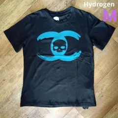 Hydrogen スカルデザイン Tシャツ M