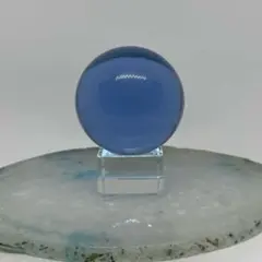 瑠璃ガラス スフィア 台座付き