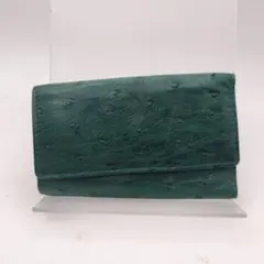 オーストリッチ　5連キーケース　グリーン