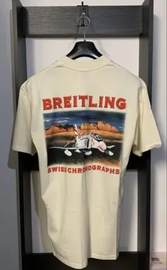 【新品未使用】BREITLING ブライトリング ポロシャツ 刺繍　ゴルフ　XL マンシングウェア MUNSINGWEAR ゴルフ ポロシャツ 半袖 ライン