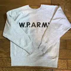W.P.ARMY グレー トレーナー Mサイズ