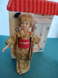 着物と帯付き人形衣装　ペッパーちゃんサイズ