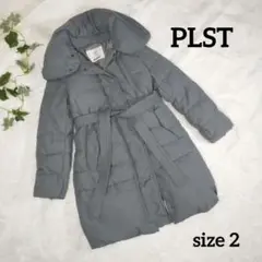PLST プラステ ダウンコート 2サイズ ショールカラー アウター