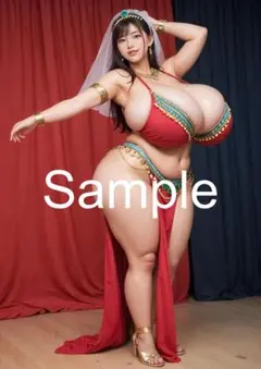 A4サイズアートポスター 1点もの 美女ポスター最高品質 D-R-7