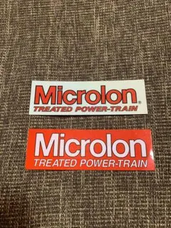 Microlon マイクロロン　ステッカー
