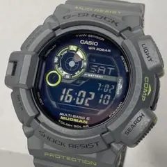 極美品 G-SHOCK GW-9300GY マッドマン 限定カラー 電波ソーラー