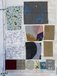 ミナペルホネン　mina perhonen ハギレ④
