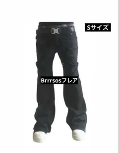 フレアパンツ yokosquad ブラック