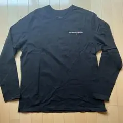 POP TRADING COMPANY ブラック長袖カットソー XL