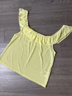 h&m オフショル カットソー ビスチェ 未使用品