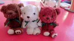 フォレストテディベア くま ぬいぐるみ　ストラップ