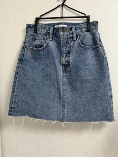 moussyデニムスカート