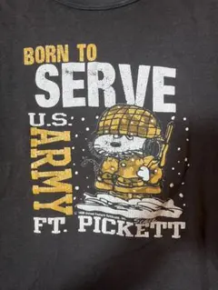 70s ARTEX スヌーピーTシャツ USA製 Snoopy U.S.ARMY