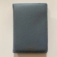 ノフェス カードホルダー付パスケース　スモーキーブルー　【新品未使用】