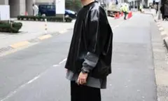 ウィリー チャバリアSYNTHETIC LEATHER BUFFALO TEE