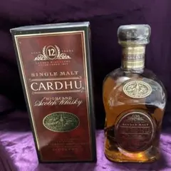 【未開封】Cardhu 12年 スコッチウイスキー 43度　古酒 国内外の人気が集結 未開封】Cardhu 12年 メルカリ - 古酒 43度