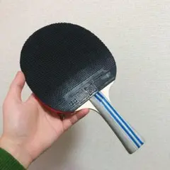 卓球 ラケット　両面 ラバー付き　シェーク　裏　＋　表 ラバー　Malin