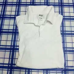 UNIQLO ホワイト ポロシャツ Mサイズ