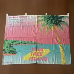 のれん　椰子の木　US・AD corporation