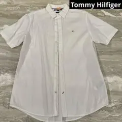 Tommy Hilfiger ホワイト 半袖シャツＬ