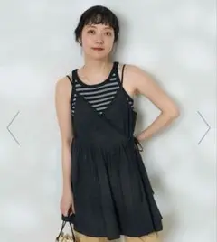 インド レースカシュクール リボンキャミ 25SS
