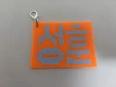 ハンドメイドミニネームボードSUNGHOON