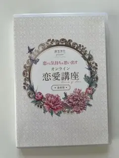 【美品/即購入歓迎】オンライン恋愛講座 DVD