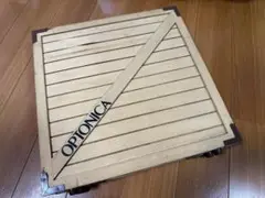 超激レア OPTONICA 木製レコードケース おまけでレコード6枚