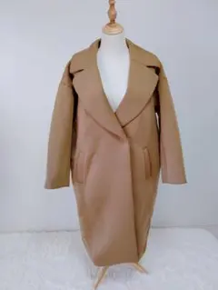 新品未使用 ロベルタディカメリーノ ロング チェスター コート Lサイズ