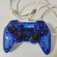 クリアブルー USB接続 PS3 コントローラー