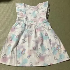 しまむら　新品 ユニコーン ワンピース 110