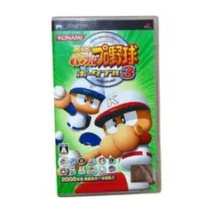 【PSP】 実況パワフルプロ野球ポータブル 3 動作未確認 PSPソフト